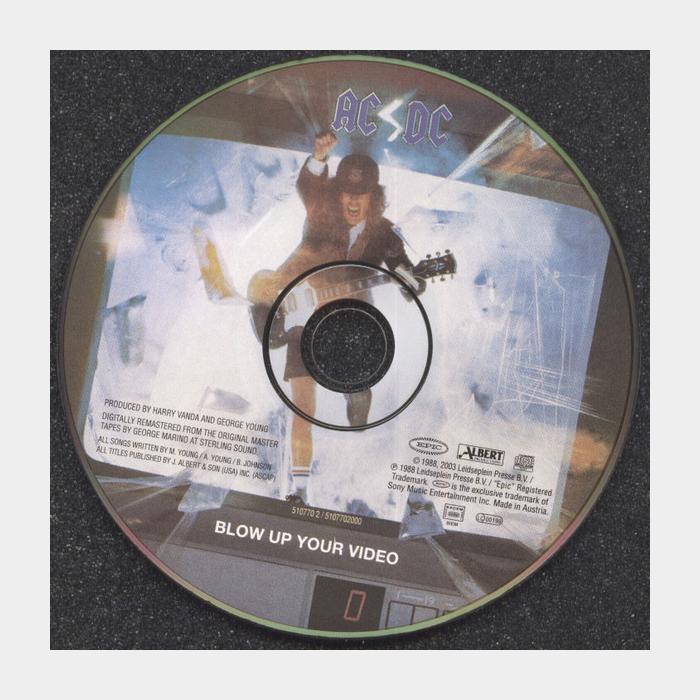 CD AC/DC - Blow Up Your Video