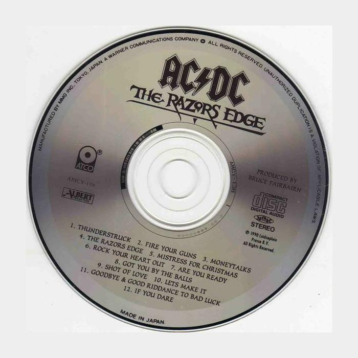 CD AC/DC - The Razors Edge