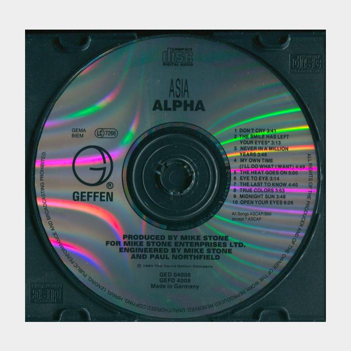 CD Asia - Alpha