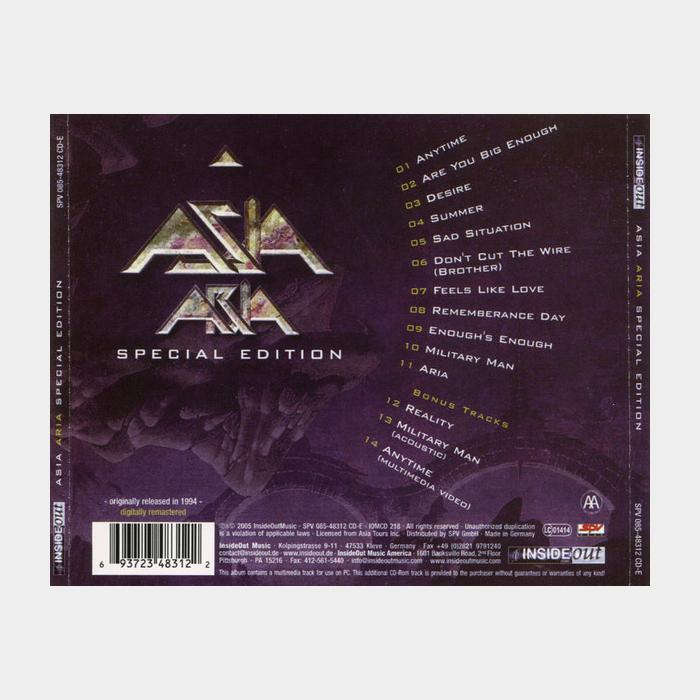 CD Asia - Aria