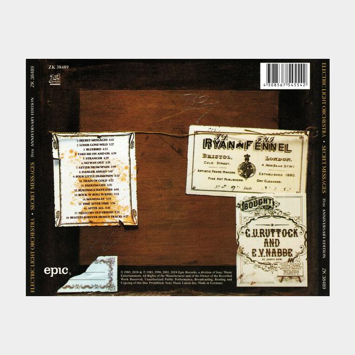 CD Electric Light Orchestra - Secret Messages