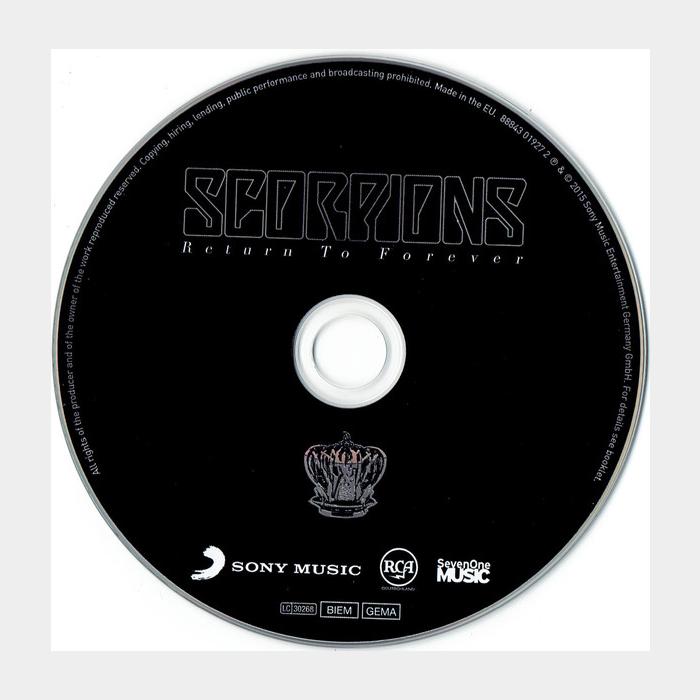 CD Scorpions - Return To Forever