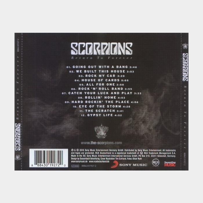 CD Scorpions - Return To Forever