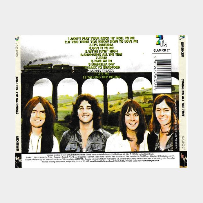 CD Smokie - Changing All The Time