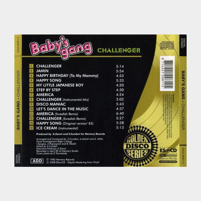 CD Baby's Gang - Challenger