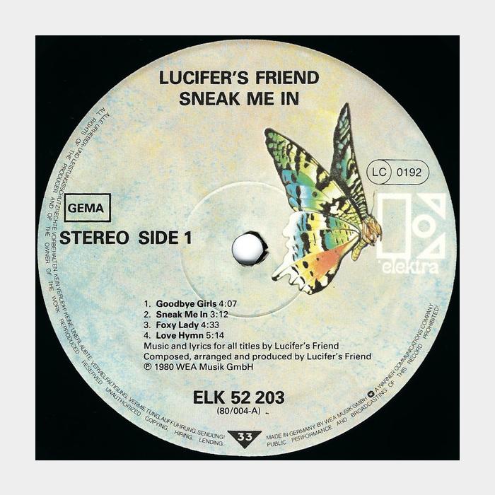 Lucifer's Friend - Sneak Me In (ex-/ex+)