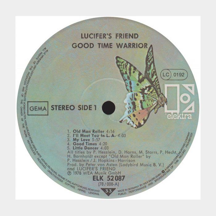Lucifer's Friend - Good Time Warrior (ex/ex)