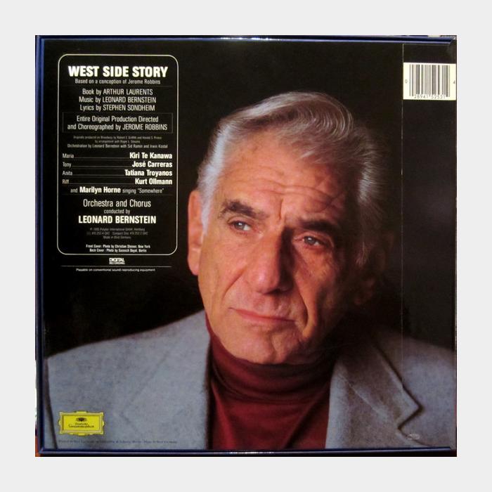 Leonard Bernstein - West Side Story 2LP (ex+/ex+, 180g)