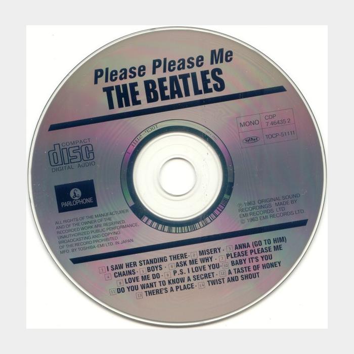 CD Beatles - Please Please Me (scratch)