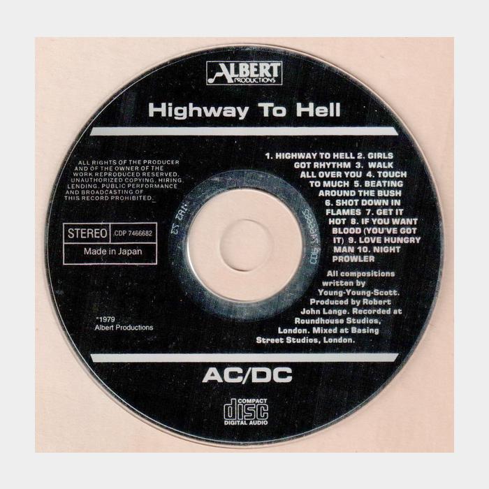 CD AC/DC - Highway To Hell