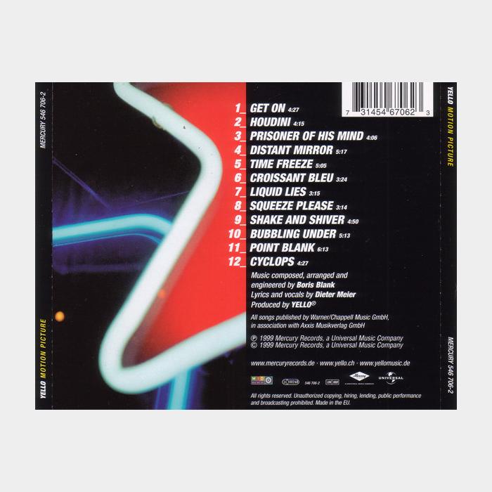 CD Yello - Motion Picture