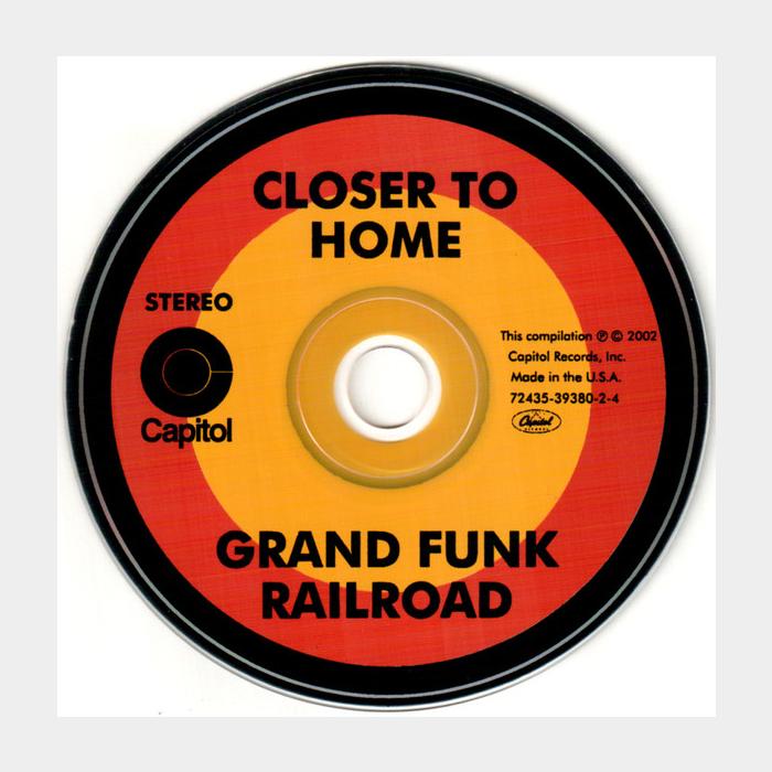 CD Grand Funk Railroad - Closer To Home (scratch)