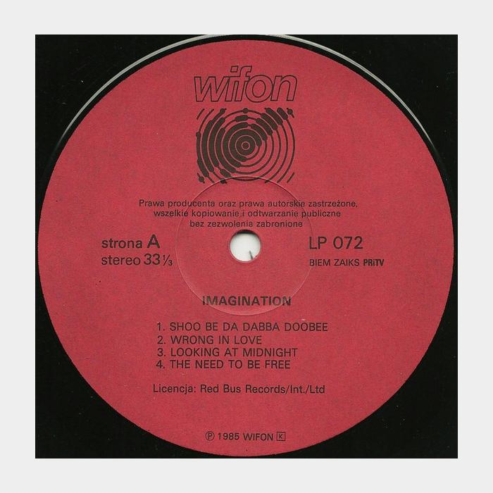 Imagination - Imagination (ex+/ex)