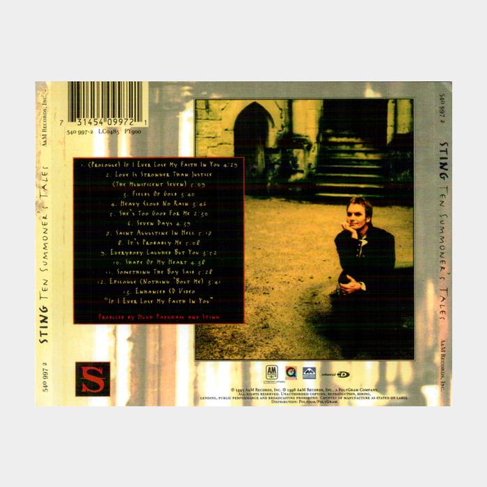 CD Sting - Ten Summoner's Tales