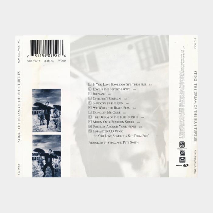 CD Sting - The Dream Of The Blue Turtles