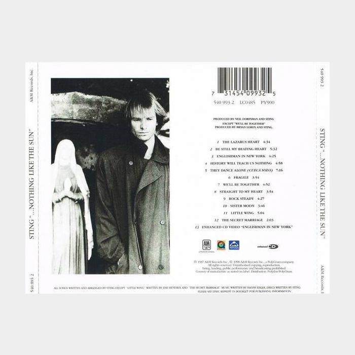 CD Sting - ...Nothing Like The Sun