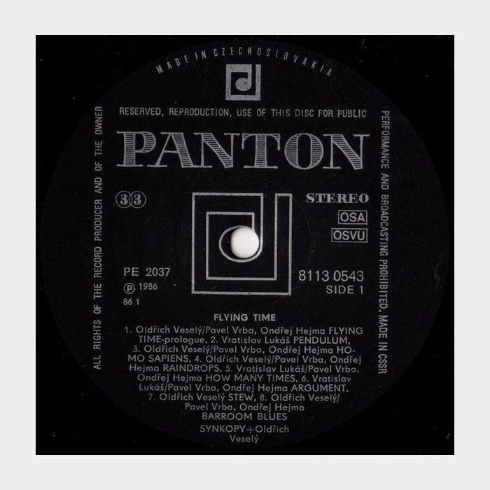 Synkopy & Oldrich Vesely - Flying Time (ex/ex)