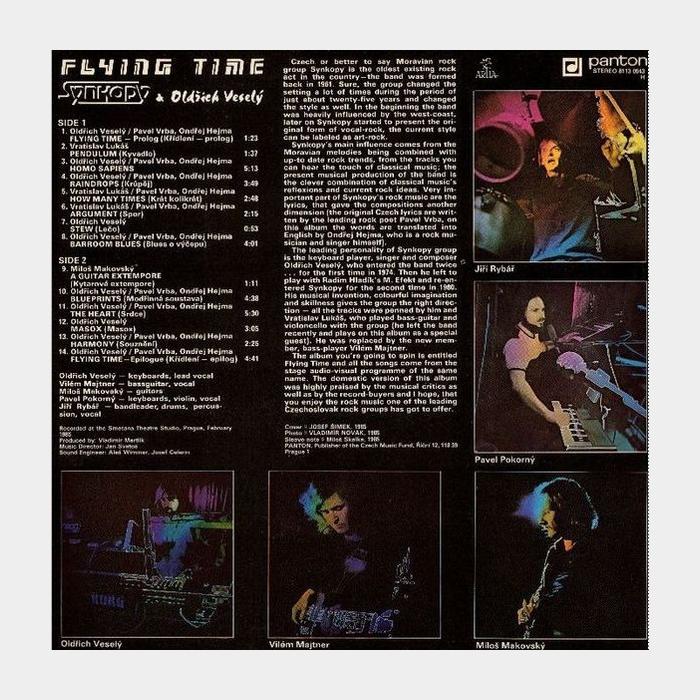 Synkopy & Oldrich Vesely - Flying Time (ex/ex)