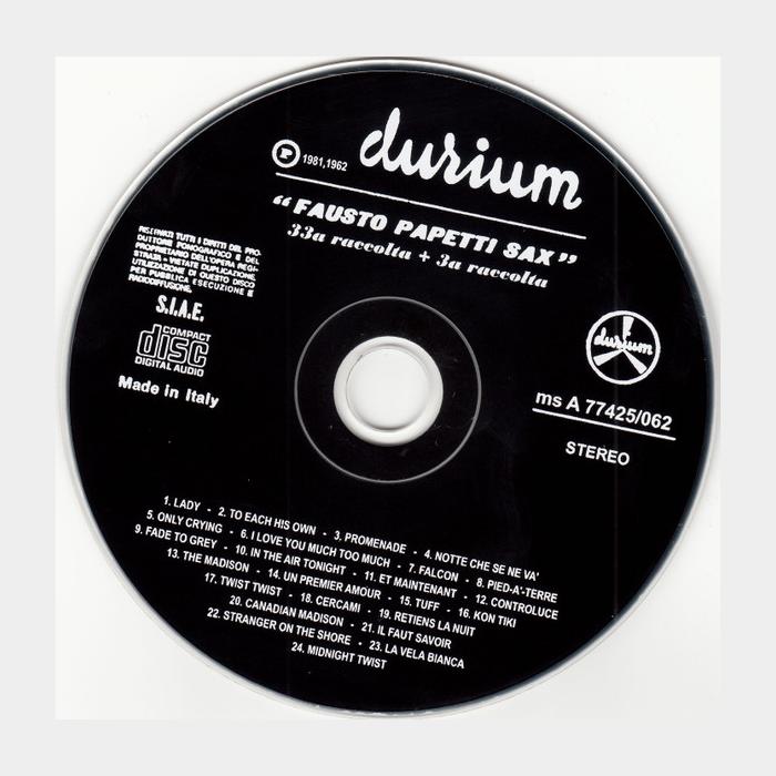 CD Fausto Papetti - 33a Raccolta + 3a Raccolta