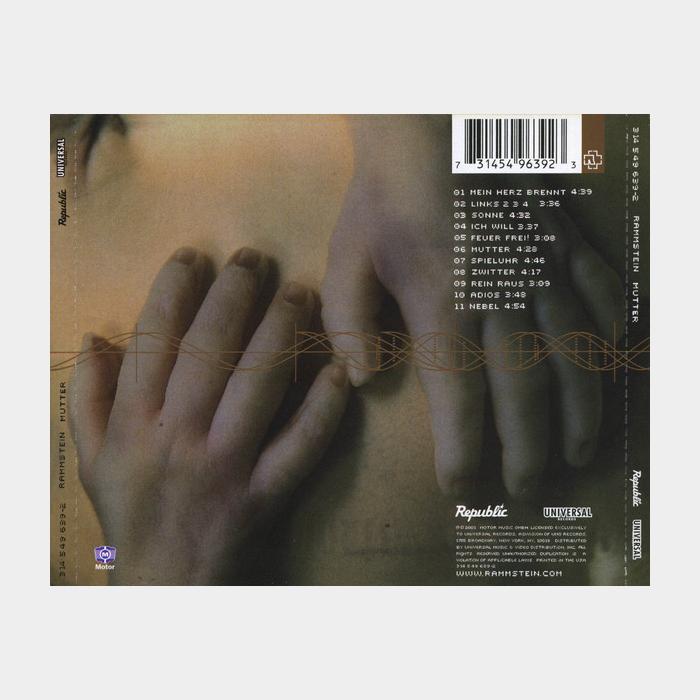 CD Rammstein - Mutter