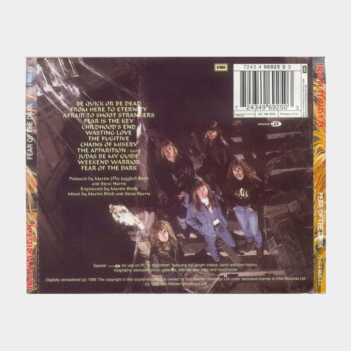 CD Iron Maiden - Fear Of The Dark