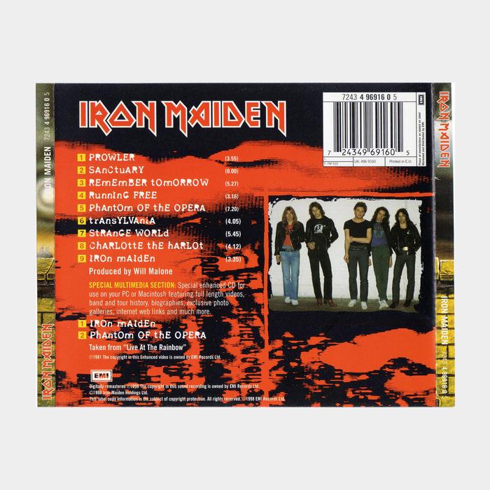 CD Iron Maiden - Iron Maiden