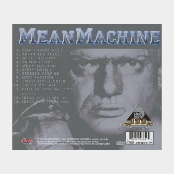 CD U.D.O. - Mean Machine