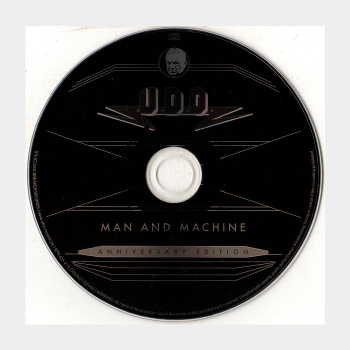 CD U.D.O. - Man And Machine