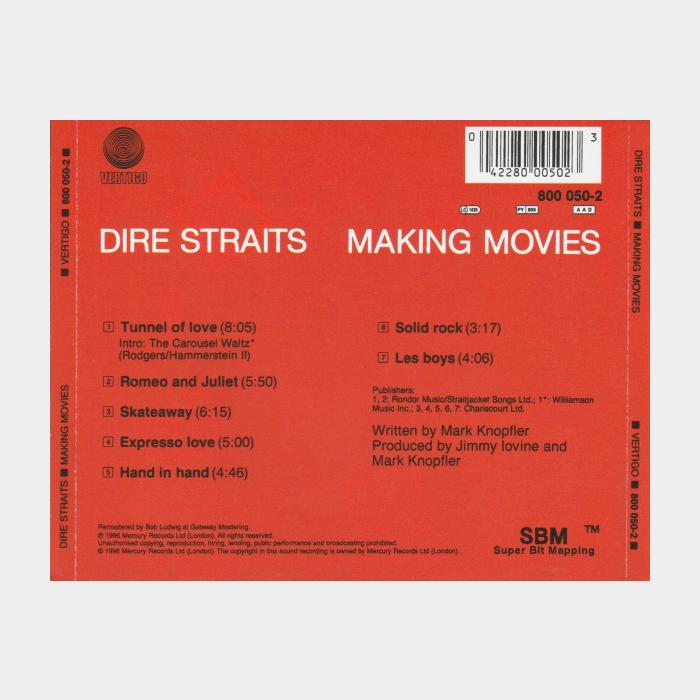 CD Dire Straits - Making Movies