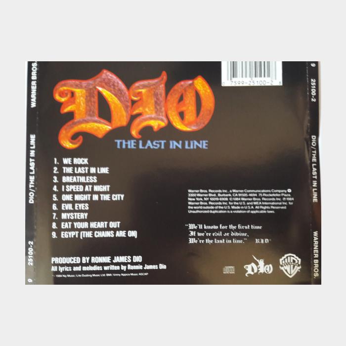 CD Dio - The Last In Line