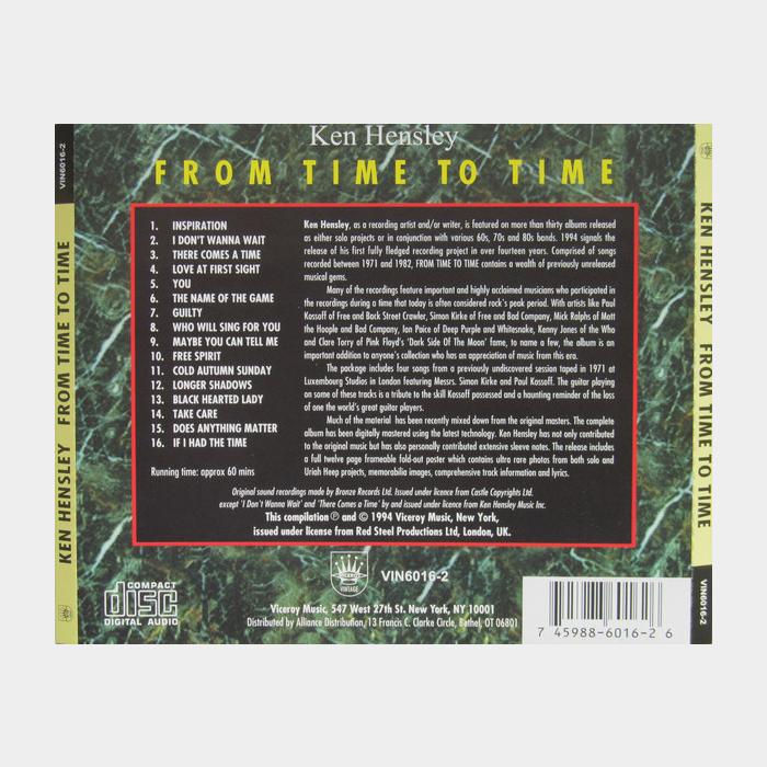 CD Ken Hensley - From Time To Time