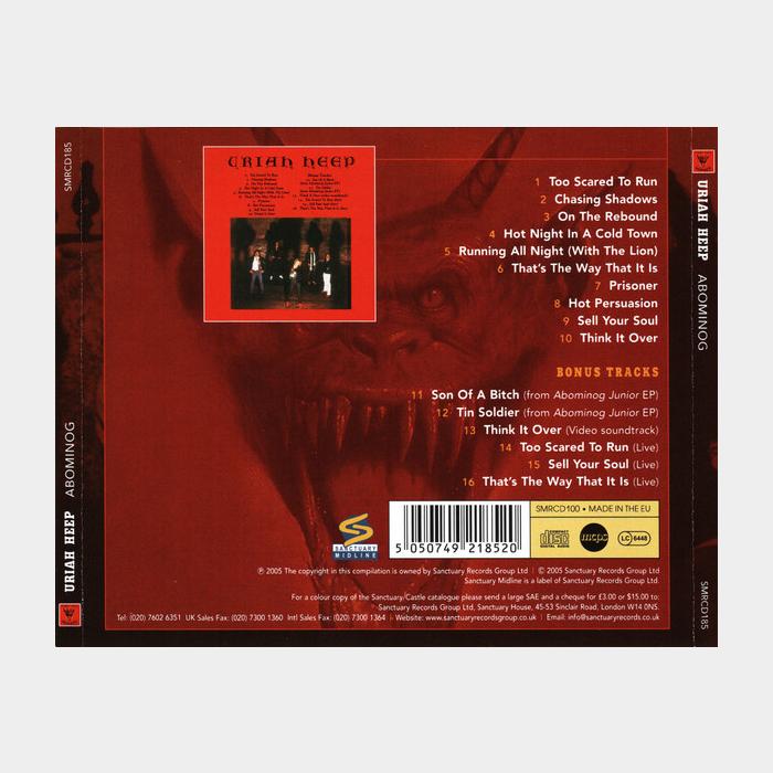 CD Uriah Heep - Abominog