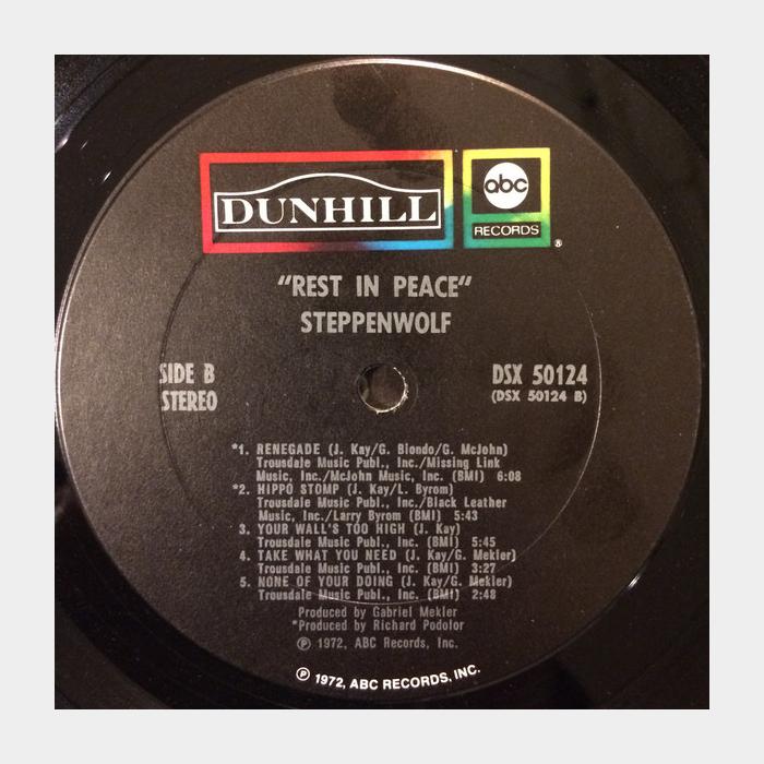 Steppenwolf - Rest In Peace (ex/vg+)