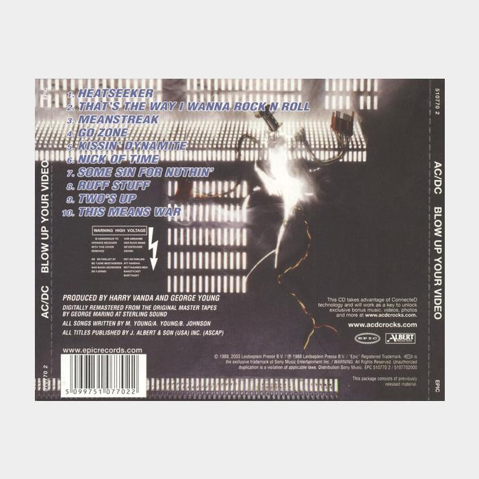 CD AC/DC - Blow Up Your Video