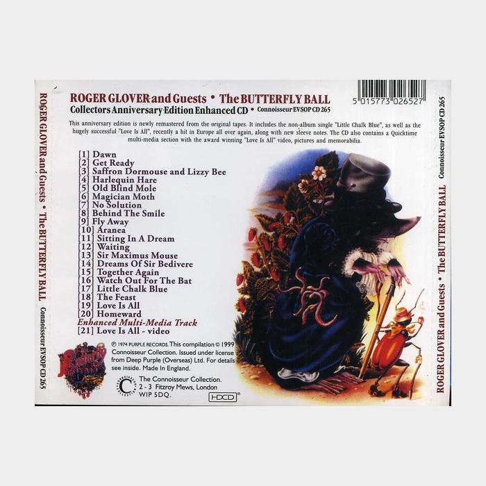 CD Roger Glover & Guests - The Butterfly Ball