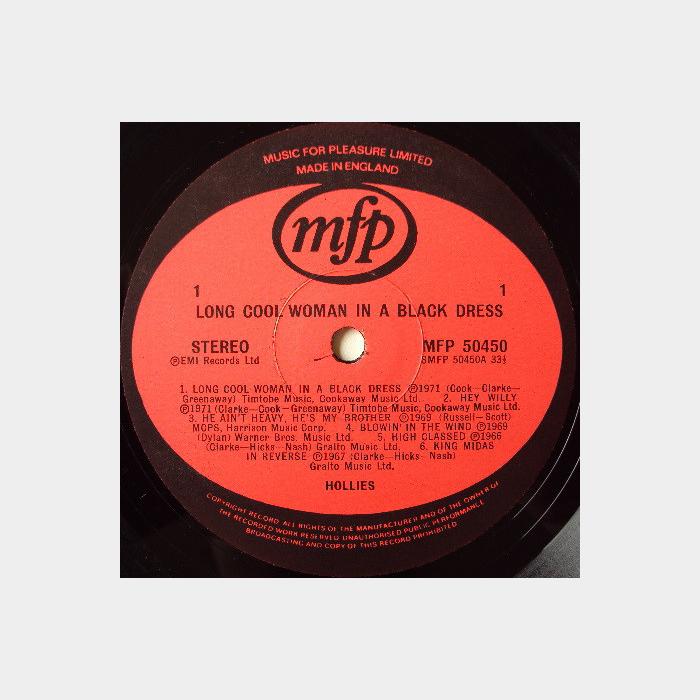 Hollies - Long Cool Woman In A Black Dress (ex+/ex+)