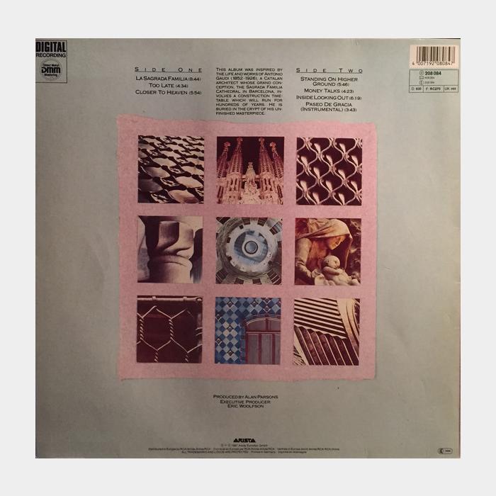 Alan Parsons Project - Gaudi (ex-/ex)