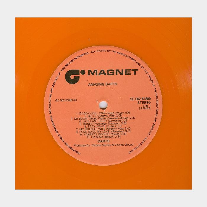 Darts - The Amazing Darts (ex+/ex+, Orange LP)