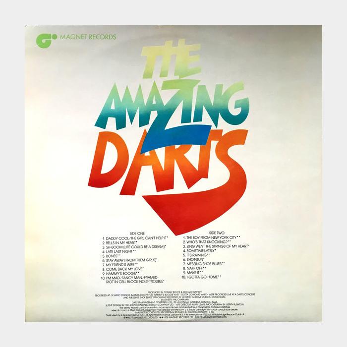 Darts - The Amazing Darts (ex+/ex+, Orange LP)