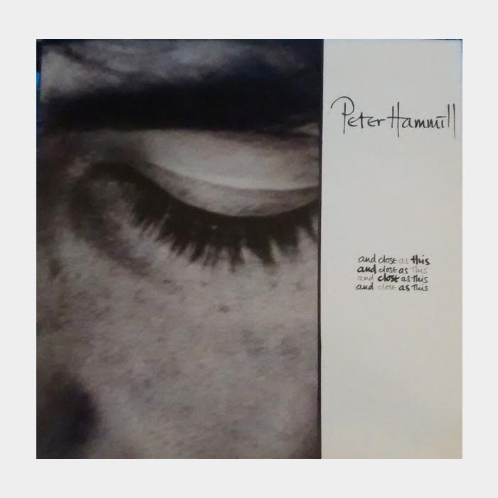 Peter Hammill - And Close As This (ex+/ex+, White LP)
