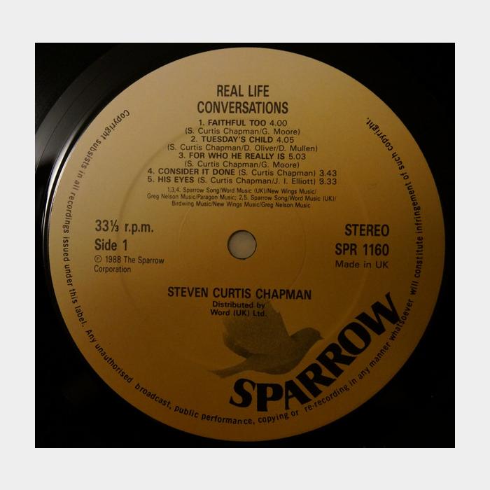 Steven Curtis Chapman - Real Life Conversations (ex+/ex+)