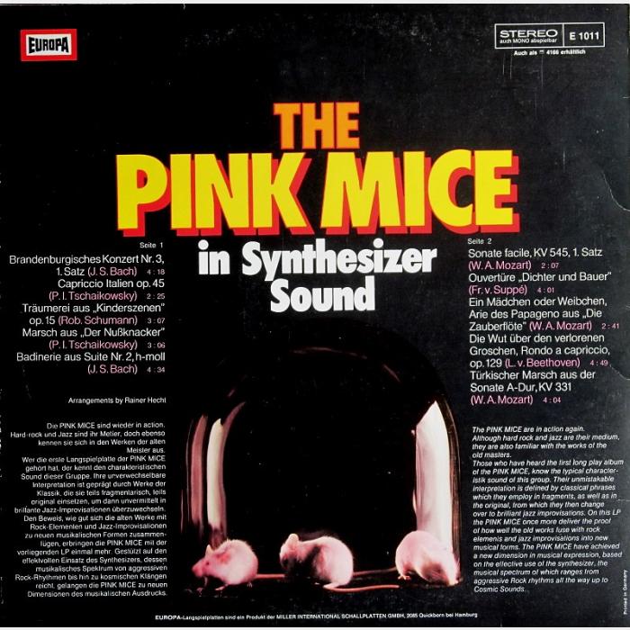 Pink Mice - Synthesizer Sound (ex+/ex+)