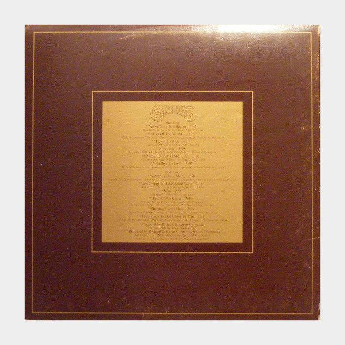 Carpenters - The Singles 1969-1973 (ex+/vg-)