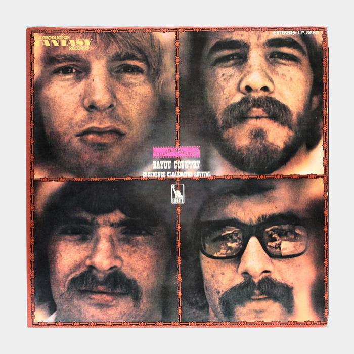 Creedence Clearwater Revival - Bayou Country (ex-/ex+, Red LP)