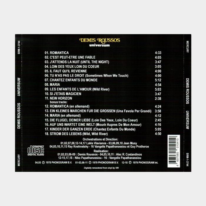 CD Demis Roussos - Universum