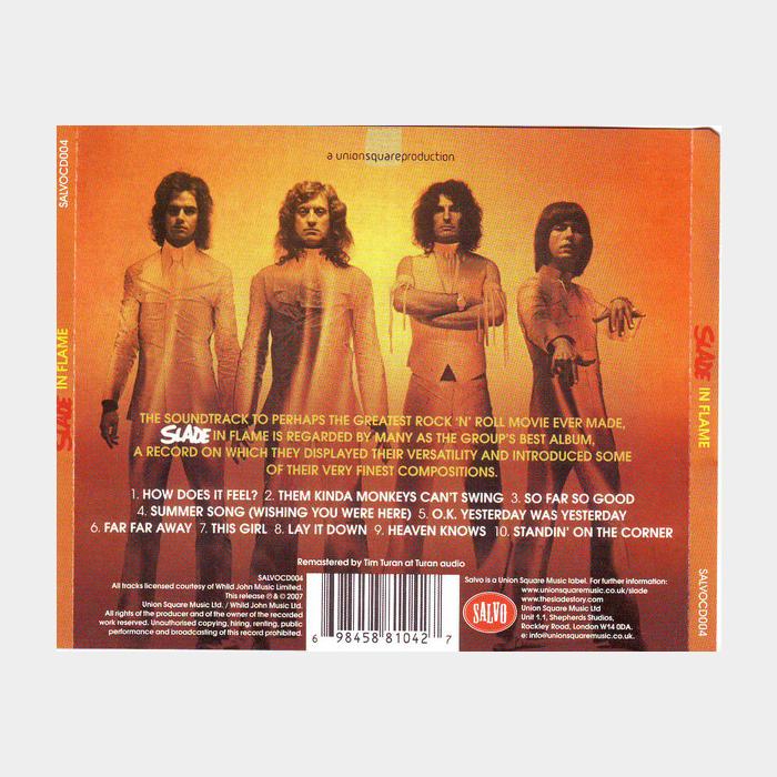 CD Slade - Slade In Flame