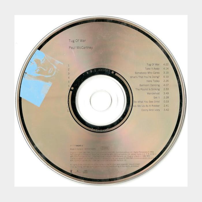 CD Paul McCartney - Tug Of War