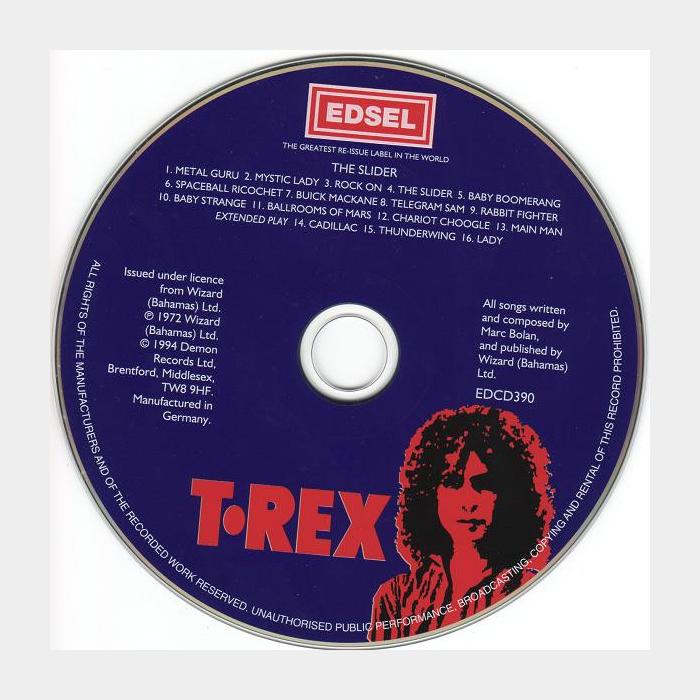 CD T.Rex - The Slider
