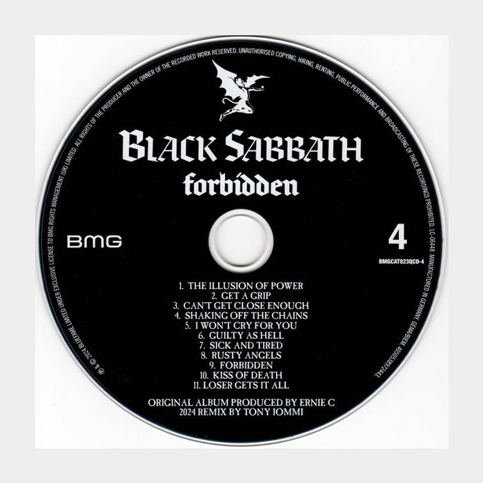 CD Black Sabbath - Forbidden