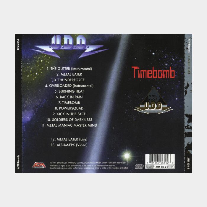 CD U.D.O. - Timebomb